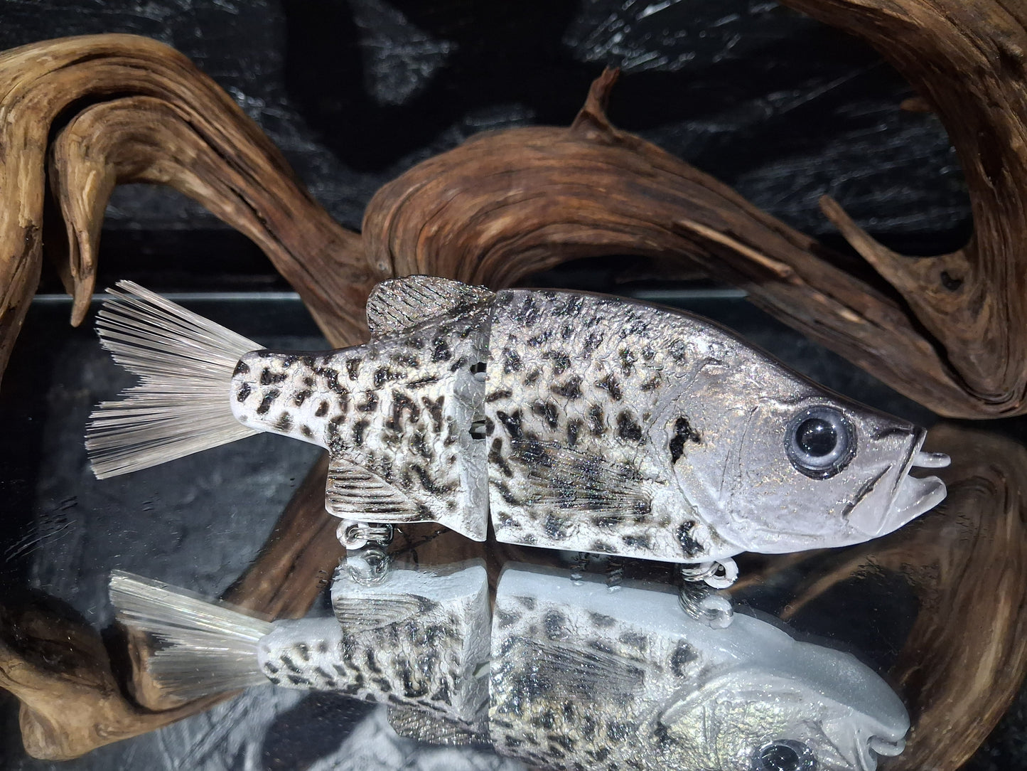 KGB 6" Mini Crappie "DB Black Crappie"