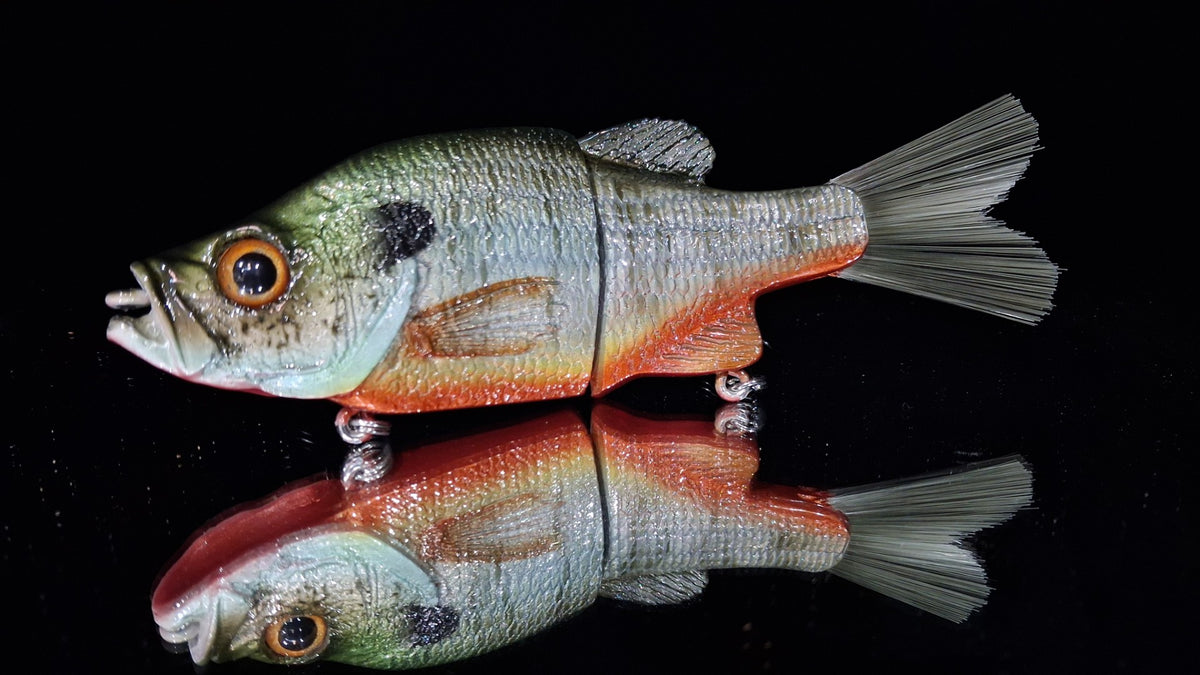 KGB 6" Mini Crappie "CC Redbreast"