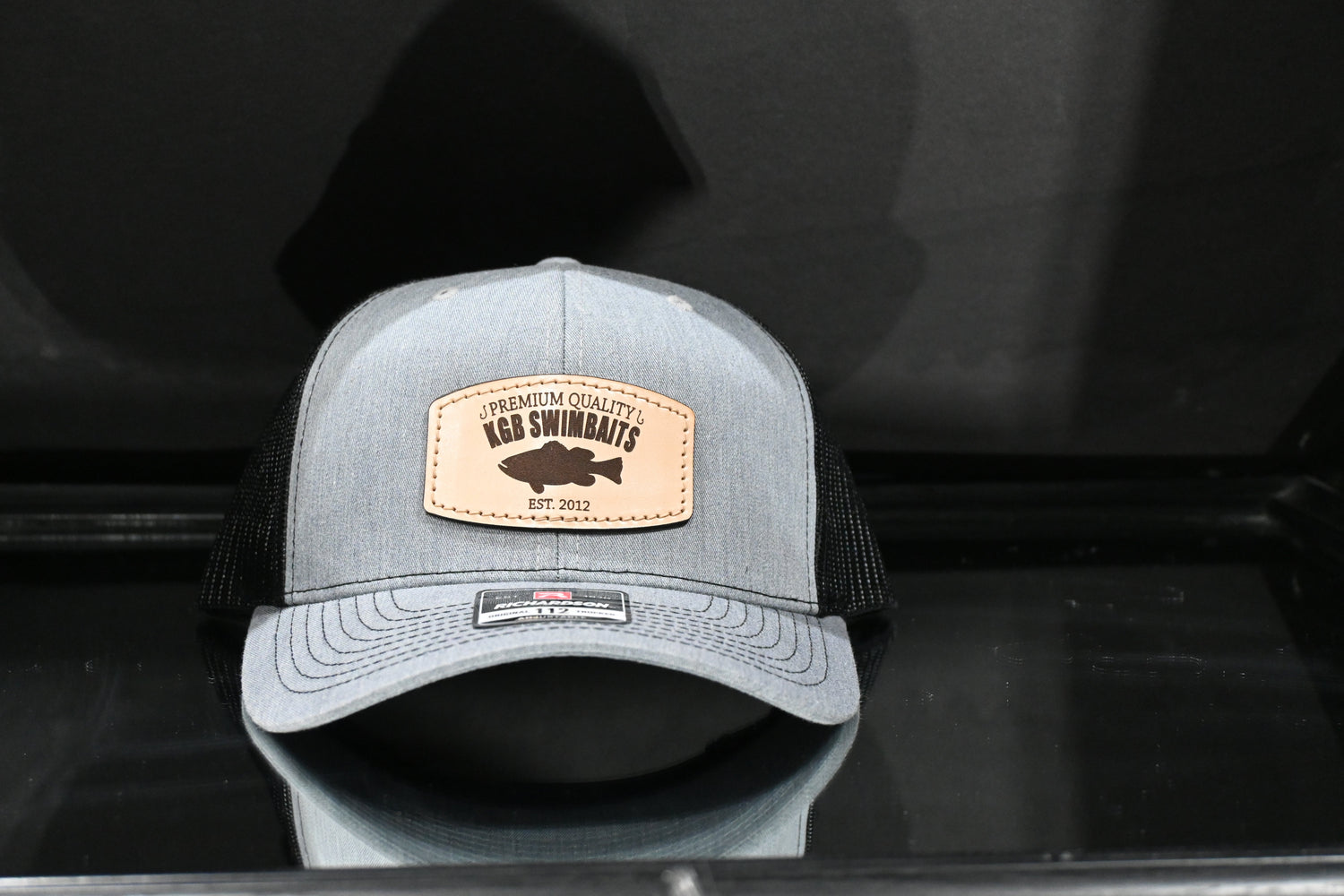 KGB Leather Logo Hat 112 Richardson