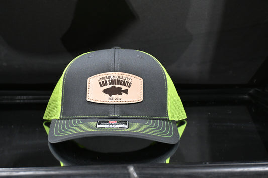 KGB Leather Logo Hat "112 Richardson"