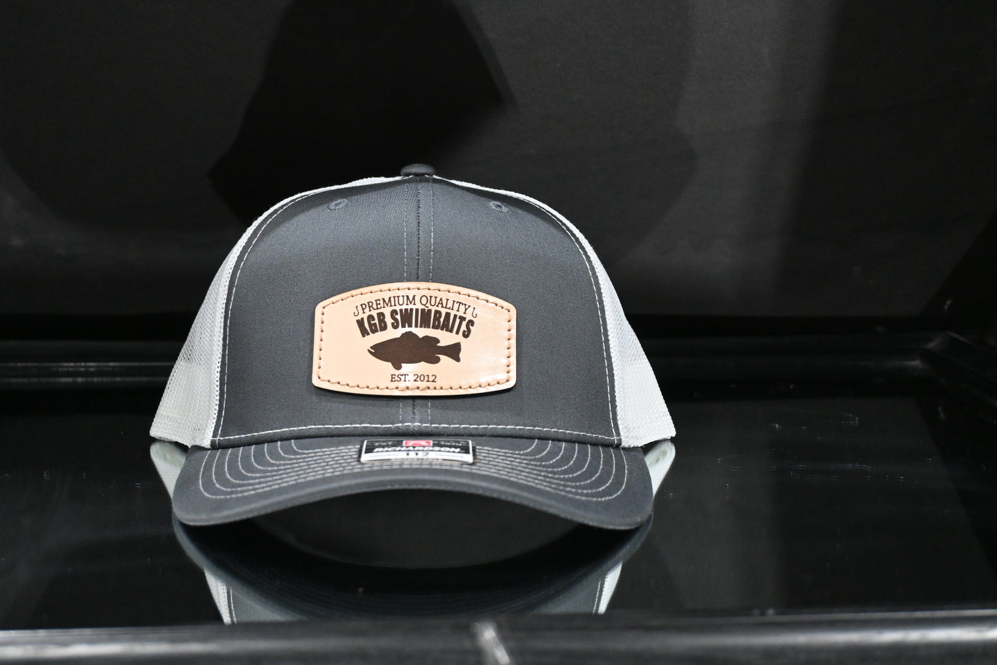 KGB Leather Logo Hat "112 Richardson"