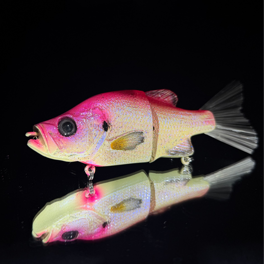 KGB 6" Mini Crappie "Bubble Bone"
