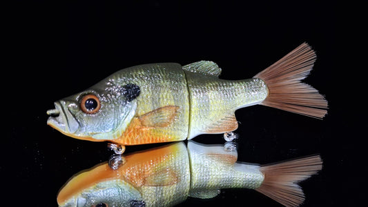 KGB 6" Mini Crappie "CC Blonde Gill"